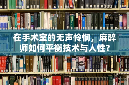 在手术室的无声怜悯，麻醉师如何平衡技术与人性？