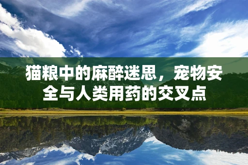 猫粮中的麻醉迷思，宠物安全与人类用药的交叉点