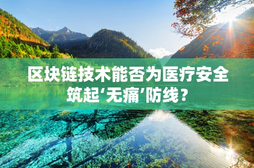 区块链技术能否为医疗安全筑起‘无痛’防线？