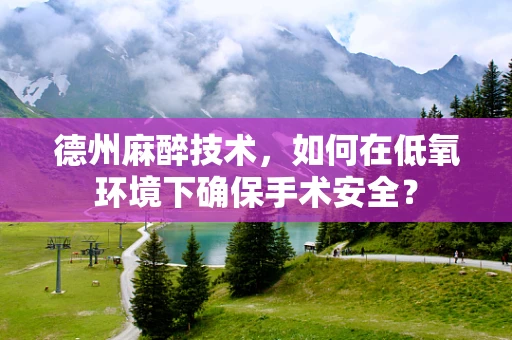 德州麻醉技术，如何在低氧环境下确保手术安全？